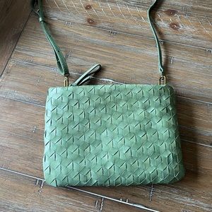 Madewell leather purse.